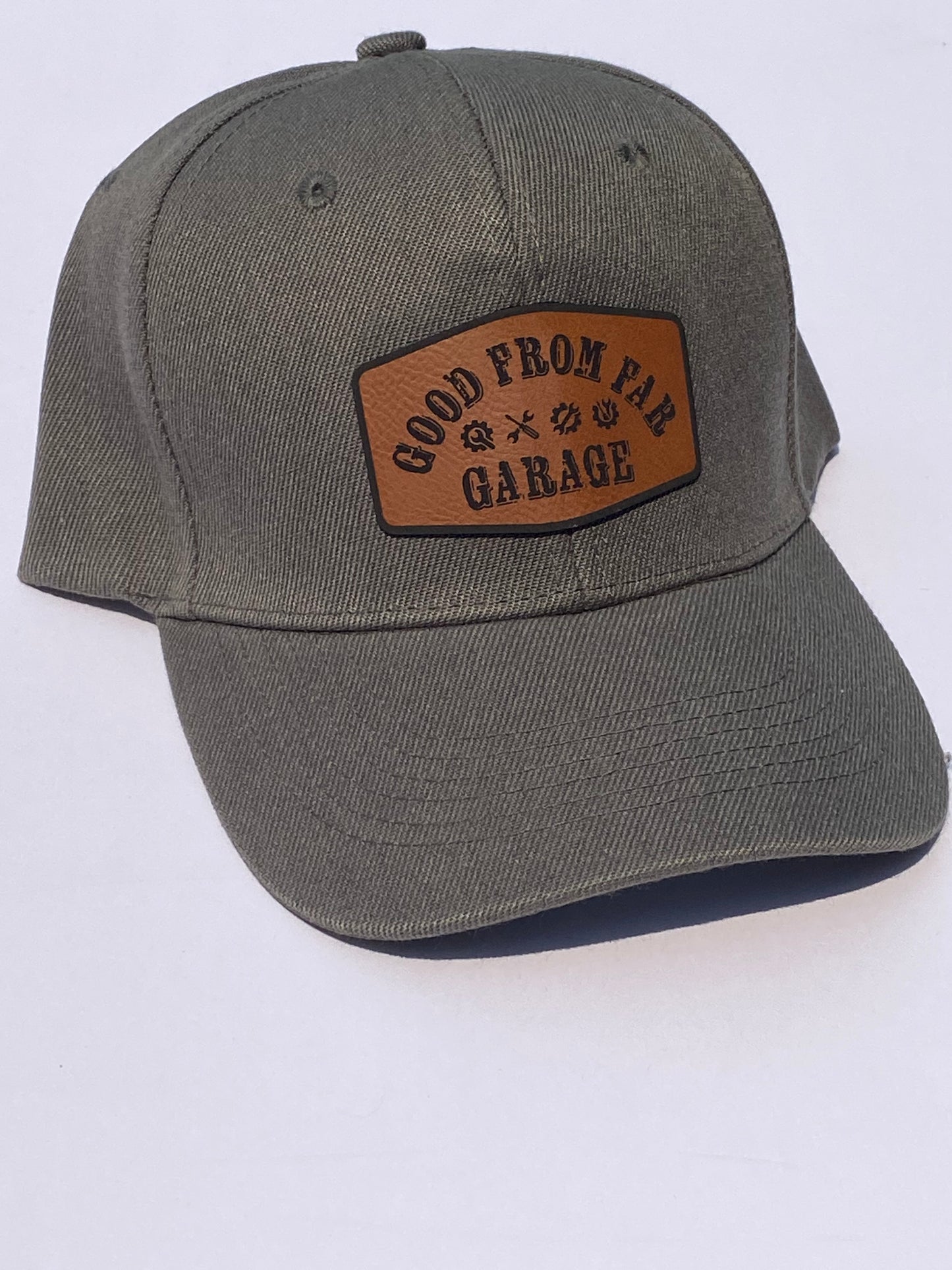 Baseball Hat Velcro - Gray