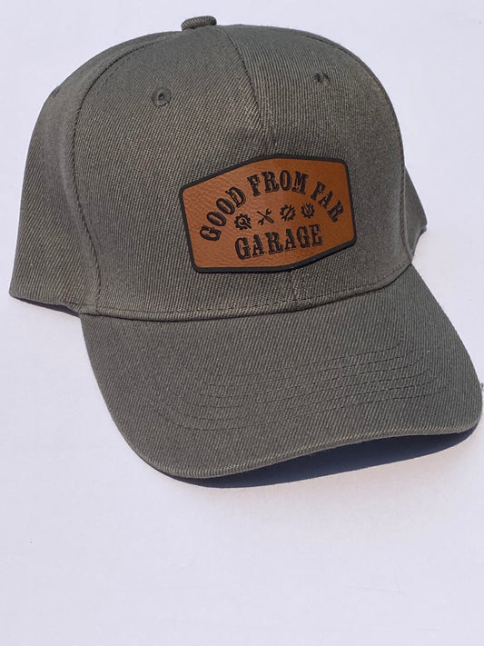 Baseball Hat Velcro - Gray