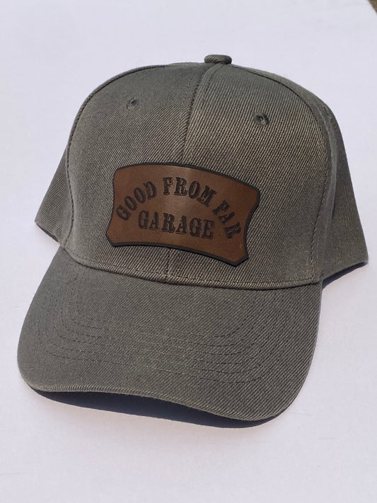 Baseball Hat Velcro - Gray