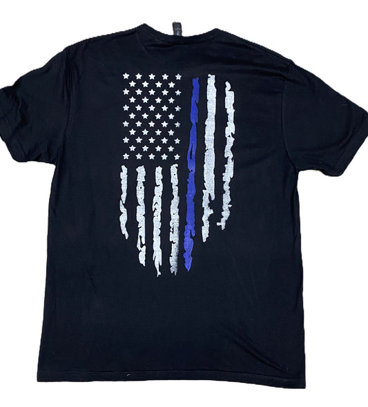 Thin Blue Line T-shirt - Black