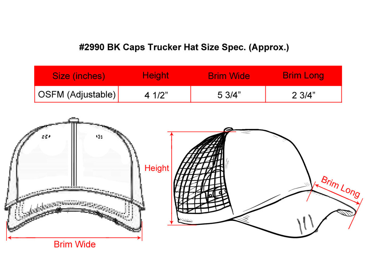 Vintage Trucker Velcro Snap Side Hat - Black (more gray looking)